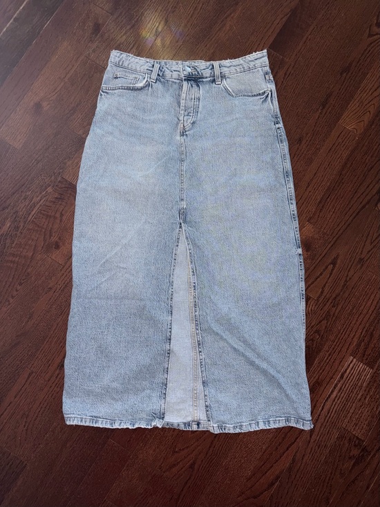 Zara Dresses & Skirts - Zara Light Blue Denim Maxi Skirt